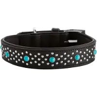 Hunter - Koiran panta Madona Musta L-XL 70 - Kaula 50-60cm - Koirat - Kaulapannat