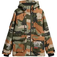 Superdry for man. MS110178A Ultimate Rescue Jacket green (XXL), Casual, Sport, Camouflage, Snow, Recycled Polister, Sustainable