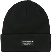 Björn Borg Centre Beanie - Black - ONE SIZE