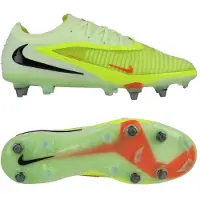 Nike Phantom 6 Elite Low Cut SG-PRO Max Voltage - Vihreä/Musta/Oranssi - Pehmeä nurmi (SG), koko 36½