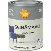 Ilves Maalit Ilves himmeä maalarinvalkoinen seinämaali