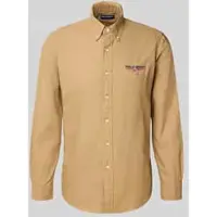 Ralph Lauren Custom Fit Polo Sport Oxford Shirt - Beige - M