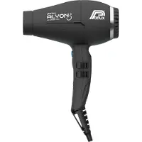 Parlux Alyon hiustenkuivaaja - Ilmavirta 84 m3/h - 2250 W - Mattamusta