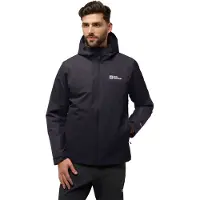 Jack Wolfskin Men's Jasper Ins Jacket Black Kuoritakit M