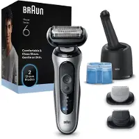 Braun Series 6 62S7650CC -parranajokone Smart Care asemalla