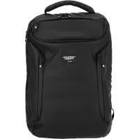 Weather Report Bronze PU Laptop Rucksack Black - Useita värejä