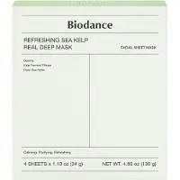 BIODANCE Refreshing Sea Kelp Real Deep Mask - 4 kappaletta