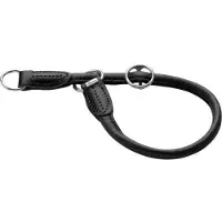 Hunter - T-Collar R&S Canadian UP Rindsleder Black 45/M - Koirat - Kaulapannat