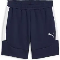 Puma Shortsit Teamevostripe - Laivastonsininen/hopea/valkoinen, koko Medium