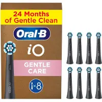 Oral-B harjat iO Gentle Cleaning Black 8 kpl FFU