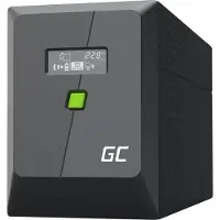 Green Cell Uninterruptible Power Supply UPS 1500VA 900W PowerProof with LCD display (UPSLM900)