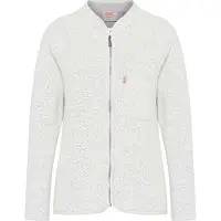 Varg Women's Styrsö Wool Zip Jersey Off White Välikerrospuserot S