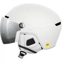 POC Obex Visor, laskettelukypärä visiirillä, hydrogen white