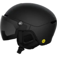 POC Obex Visor, laskettelukypärä visiirillä, uranium black matt