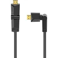 Ginza.se High Speed kääntyvä HDMI-kaapeli, 3 m, musta