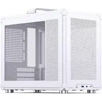 Jonsbo C6 MAX White, mATX-kotelo, valkoinen