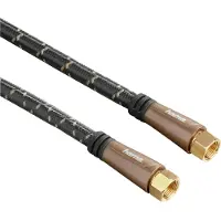 Hama Antennijohto SAT 120dB F-Liitin-F-Liitin 3m Musta