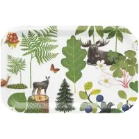 Arvidssons - Skogsliv Tarjotin 33x21 cm Vihreä