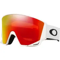 Oakley Flow Scape L Matte White +Bonus Lens Laskettelulasit prizm torch & prizm iced Koko Uni