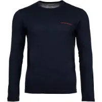 Emporio Armani for man. EM000382_AF10800 Long Sleeve Crew Neck T-shirt navy (M), Casual, Polyester