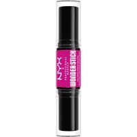 Nyx Wonder Stick Dual-Ended Cream Blush Stick, 01 Light Peach + Baby Pink