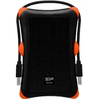 Silicon Power Armor A30, 2 TB, 2.5", 3.2 Gen 1 (3.1 Gen 1), Musta (SP020TBPHDA30S3K)