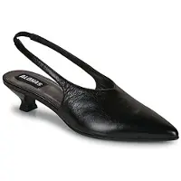 ALOHAS Eros Cream Leather Pumps - Black - 40