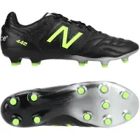 New Balance 442 v2 Pro FG Lime Light - Musta/Vihreä - Nurmi (FG), koko 40