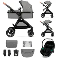 Kinderkraft Esme 3in1 yleisrattaat, Moonlight Grey