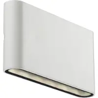 Nordlux LED-ulkoseinävalaisin Nordlux Kinver ylös/alas valkoinen