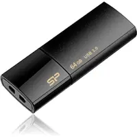 Silicon Power Blaze B05, 64 GB, USB A-tyyppi, 3.2 Gen 1 (3.1 Gen 1), Liuku, 9,2 g, Musta (SP064GBUF3B05V1K)