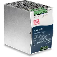 Trendnet TI-S48048, Virtalähde, Sininen, Harmaa, Teho, Ylijännite, Ylikuumeneminen, Ylikuormittaa, Oikosulku, 1129000 h, 480 W