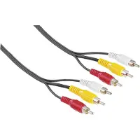Hama EXXTER Johto 3xRCA-3xRCA 2m 3xUros-3xUros
