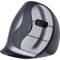 Evoluent VerticalMouse D Medium Wireless, langaton ergonominen pystyhiiri, USB-A, musta