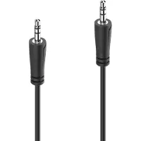 Hama 3.5 mm - 3.5 mm äänikaapeli, 1.5 m, musta