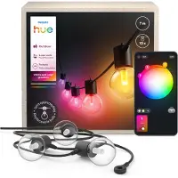 Philips Hue Festavia Globe -valosarja ulkokäyttöön 7 metriä