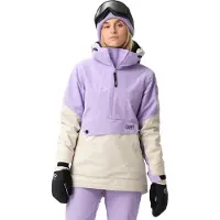ColourWear Women's Homage Anorak 2.0 Purple Laskettelutakit vuorelliset L