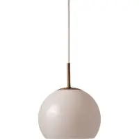 Frandsen Ball riippuvalaisin Sand Grey, Ø18 cm