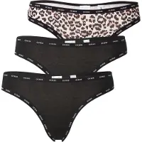 GUESS Stringit nude / musta / valkoinen