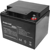 Green Cell – AGM23, 12 V, 44 ah, 1 kpl, 5 vuosi/vuosia, Musta, Sealed Lead Acid (VRLA)