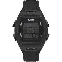 GUESS Montre Tonneau - - GW0340G4 - Kromografi - Kvarts - Muovi/Silikoni