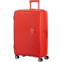 American Tourister Soundbox - 4-Pyöräiset matkalaukku | oranssi | 51x77x29.5 cm