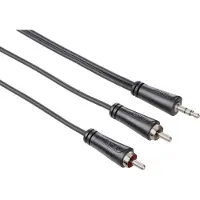 Hama Audio johto 3,5 mm - 2 x RCA 5 m kaapeli