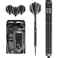 Winmau Blackout -teräsvivut