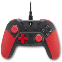 Langallinen Ohjain - Pelekys PC / PS3 Puna-Musta