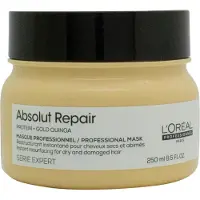 L'Oréal Serie Expert Absolut Repair syväelvyttävä naamio kuiville ja vaurioituneille hiuksille 250 ml