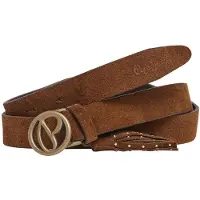 Pepe Jeans for woman. PL020858 Athelea brown leather belt (M), Casual, Sustainable