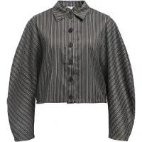 Object Objenna L/S Lo Barrel Shirt 142 - Grey - 40