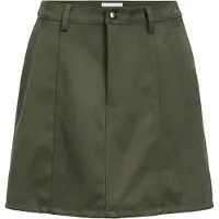 Object Objallie Hw Short Skirt 141 - Khaki green - 40