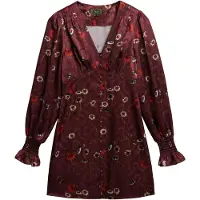Superdry Jacquard Pitkähihainen Lyhyt Mekko